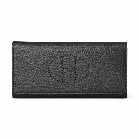 Hermès Mises et Relances Playing Cards Holder Black