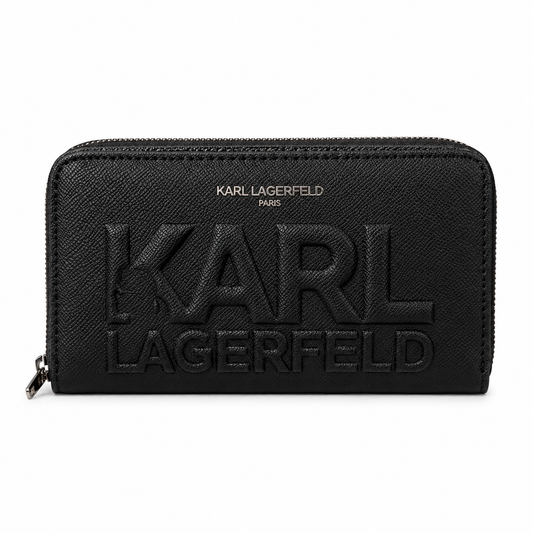Karl Lagerfeld zip-around wallet