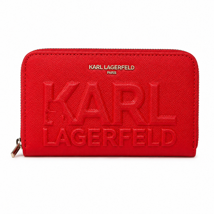 Karl Lagerfeld zip-around wallet