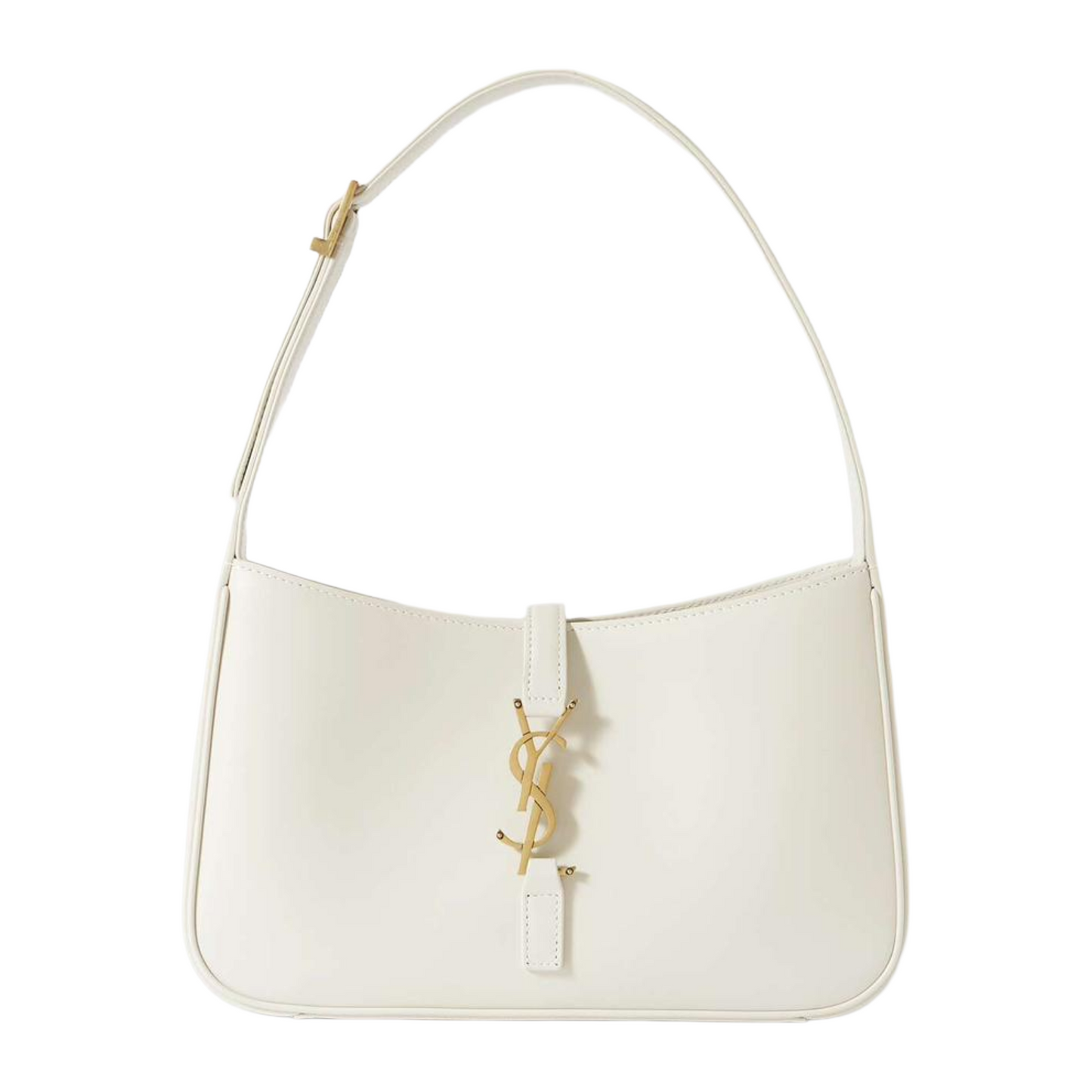 Yves Saint Laurent Leather Shoulder Bag | White