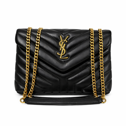 Saint Laurent Loulou quilted leather shoulder bag.