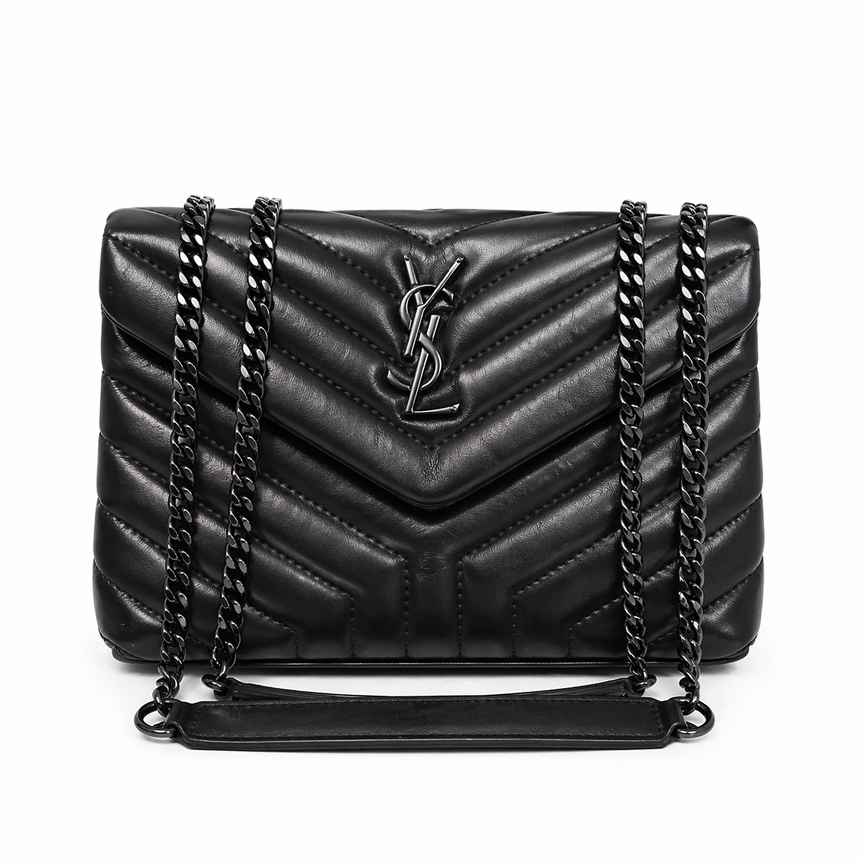 Saint Laurent Loulou quilted leather shoulder bag.