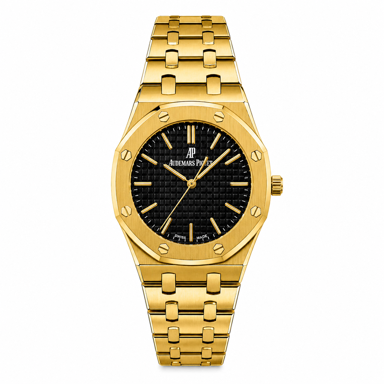 Audemars Piguet Royal Oak two-tone quartz watch black