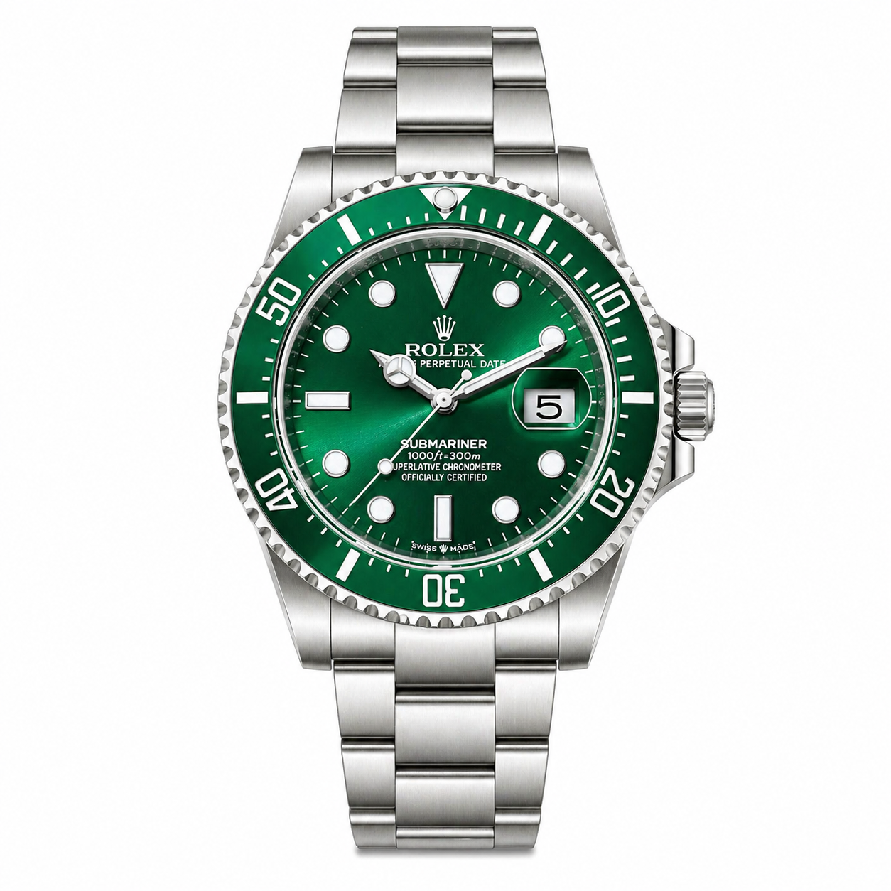 Rolex automatic Submariner Date watch | Green