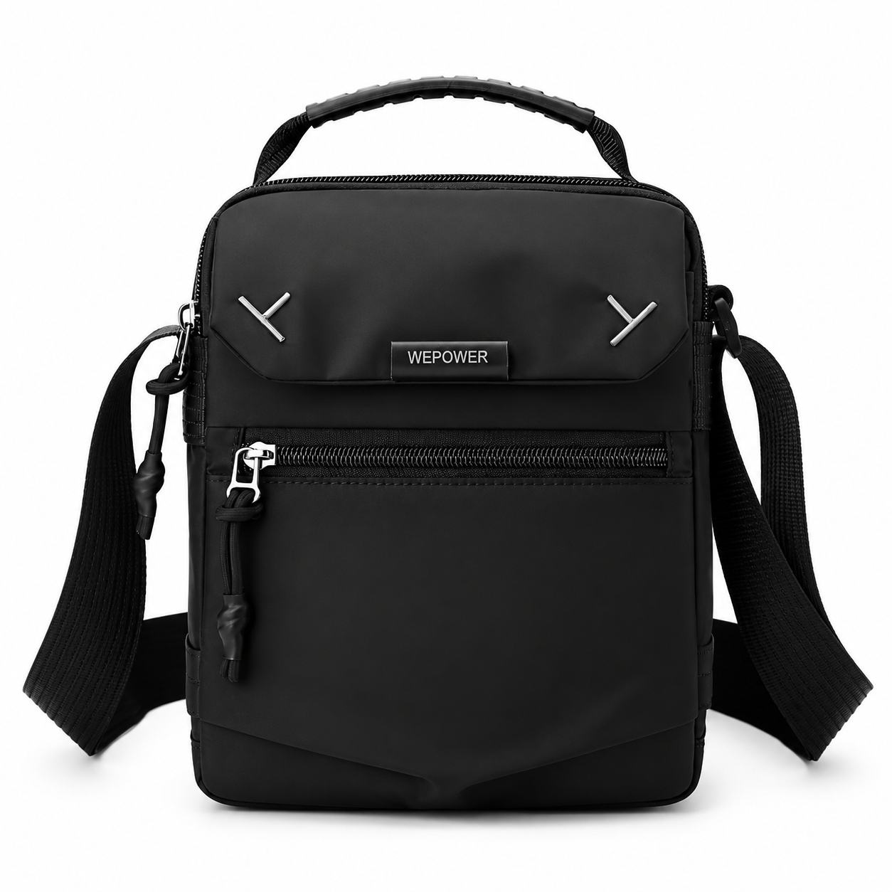 Wepower multi-compartment casual crossbody shoulder bag