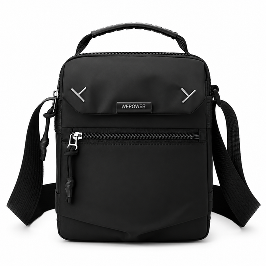 Wepower multi-compartment casual crossbody shoulder bag