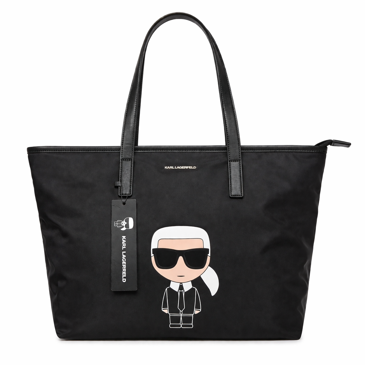 Karl Lagerfeld K/Ikonik nylon tote bag