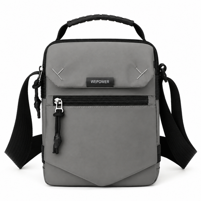 Wepower multi-compartment casual crossbody shoulder bag