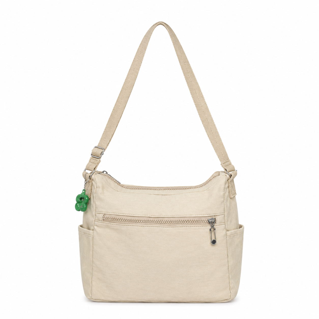 Cream-colored Kipling Alenya crossbody bag