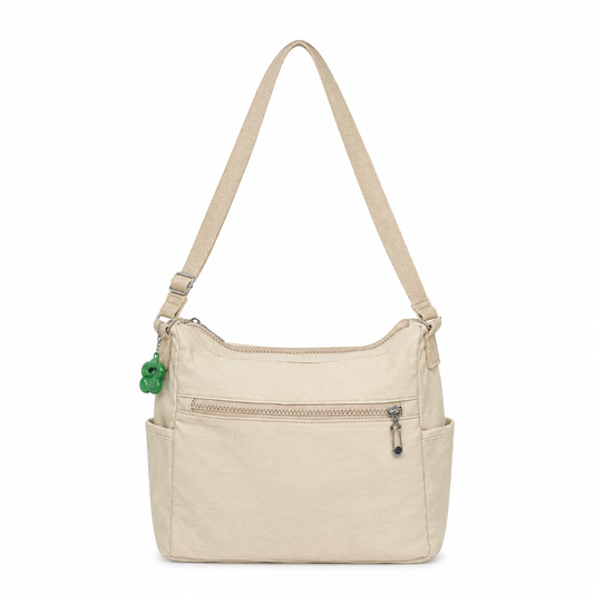 Cream-colored Kipling Alenya crossbody bag