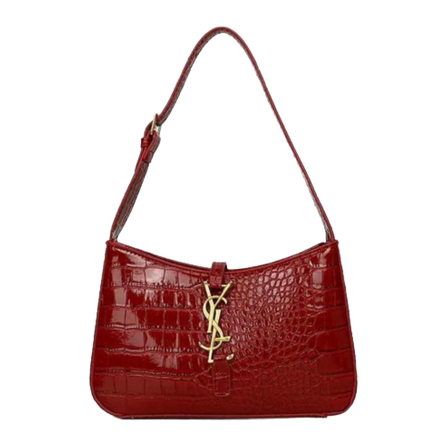 Yves Saint Laurent Leather Shoulder Bag | Red