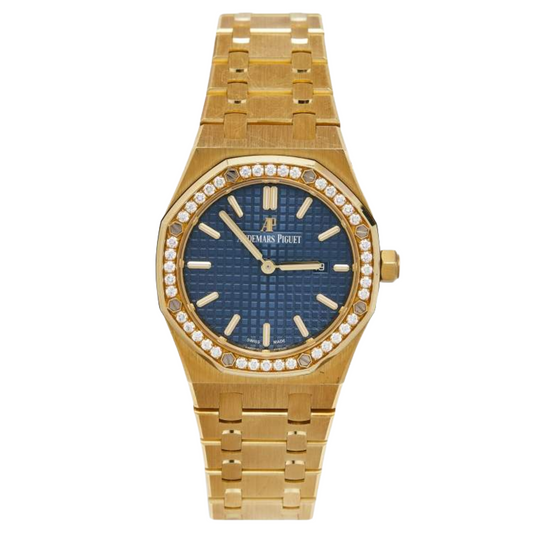 Gold Audemars Piguet crystalled