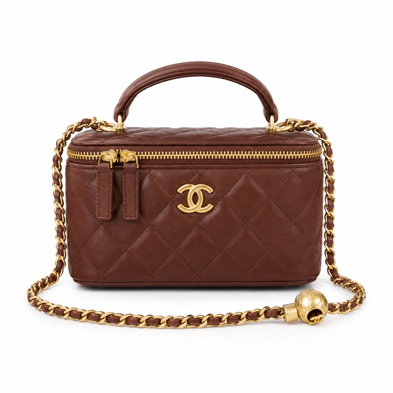 Chanel small top-handle vanity case