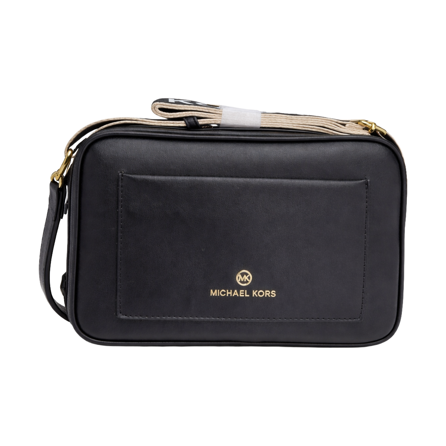 Michael Kors Maeve large signature logo crossbody bag | black