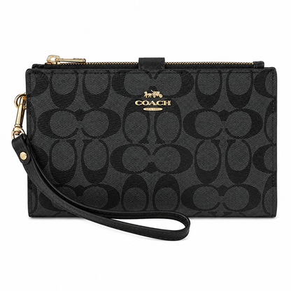 Coach Large Corner Zip Wristlet
