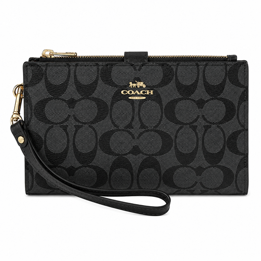Coach Large Corner Zip Wristlet