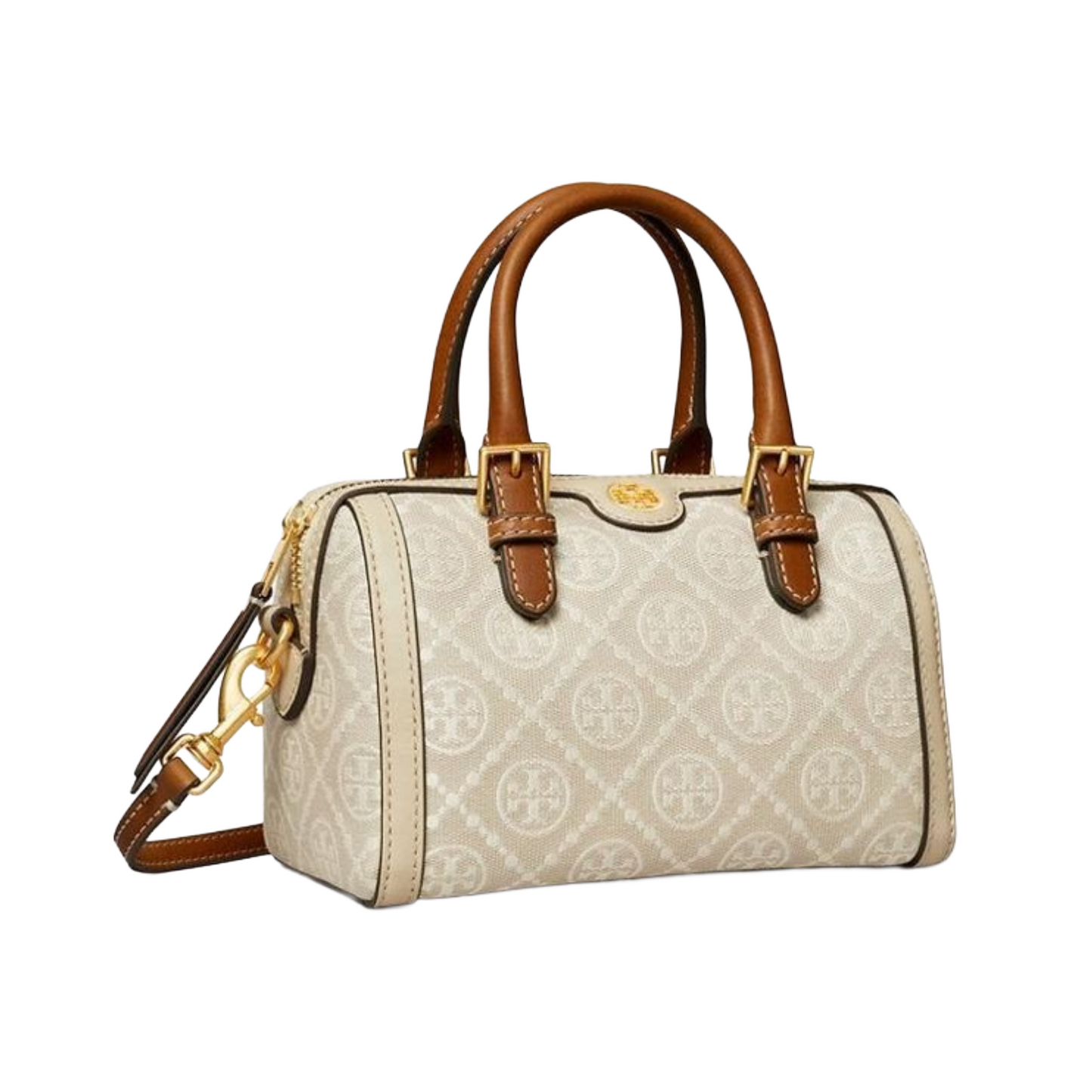 Tory Burch T Monogram Petite Barrel Bag