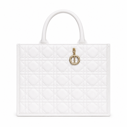 Dior Book Tote in Macrocannage calfskin