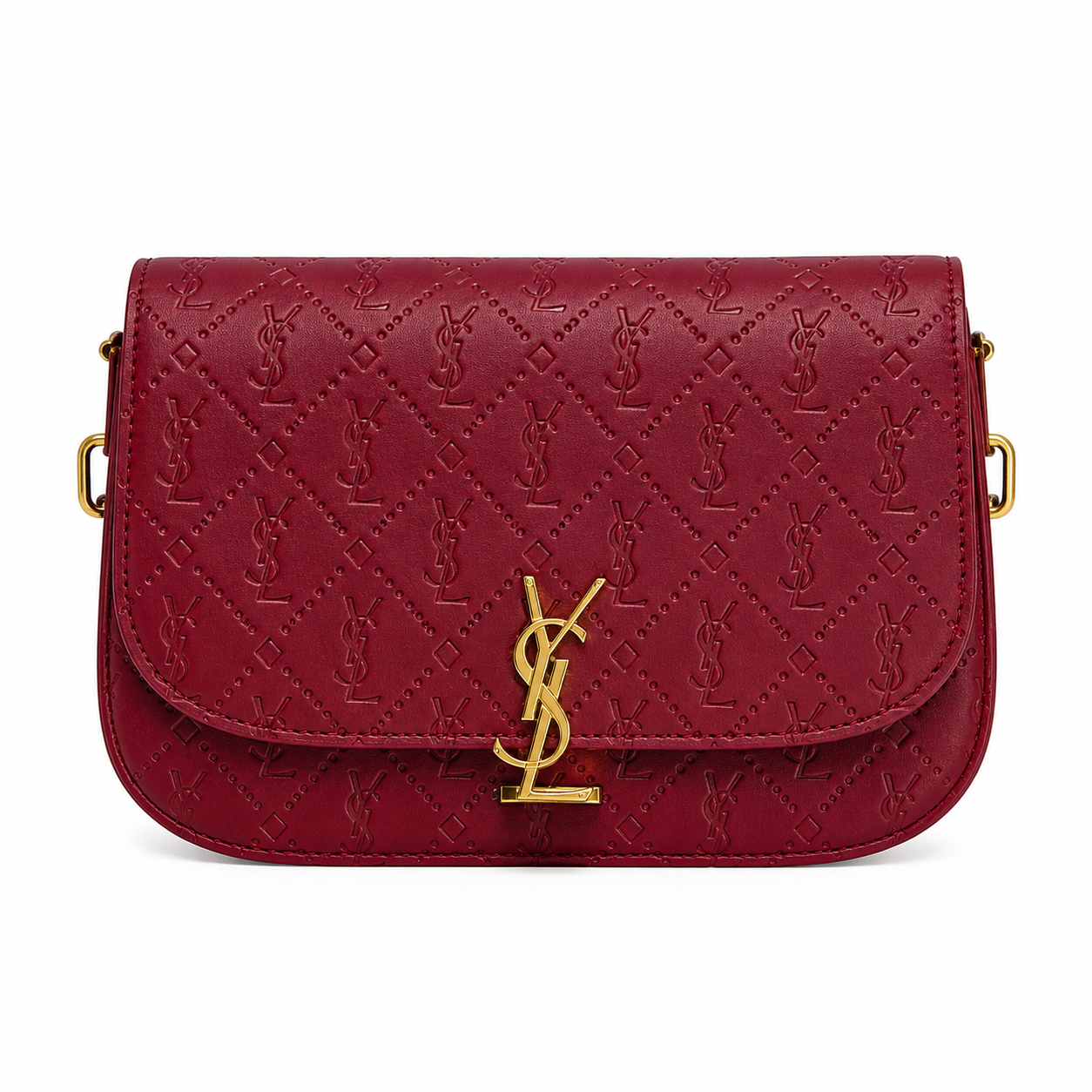 Saint Laurent Gaby black quilted leather satchel