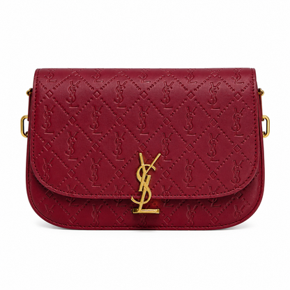 Saint Laurent Gaby black quilted leather satchel
