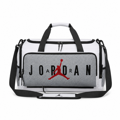 black Nike Air Jordan Velocity duffel bag