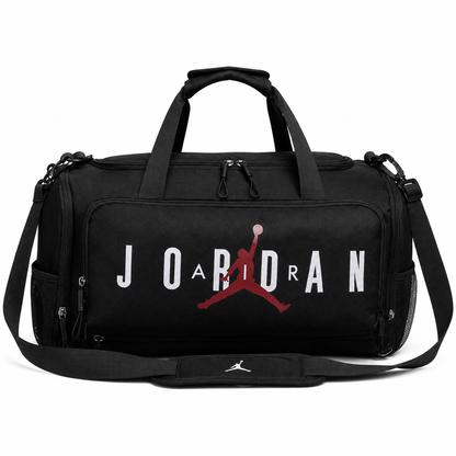 black Nike Air Jordan Velocity duffel bag