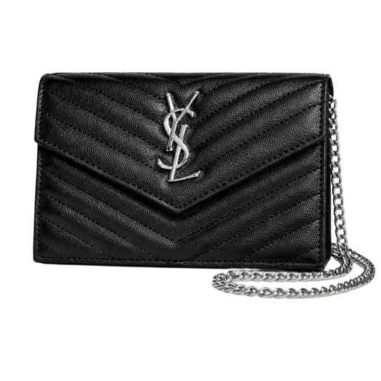 Saint Laurent Monogram Envelope Crossbody Bag