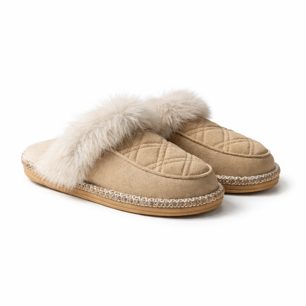 LuxeFur Comfort Slippers