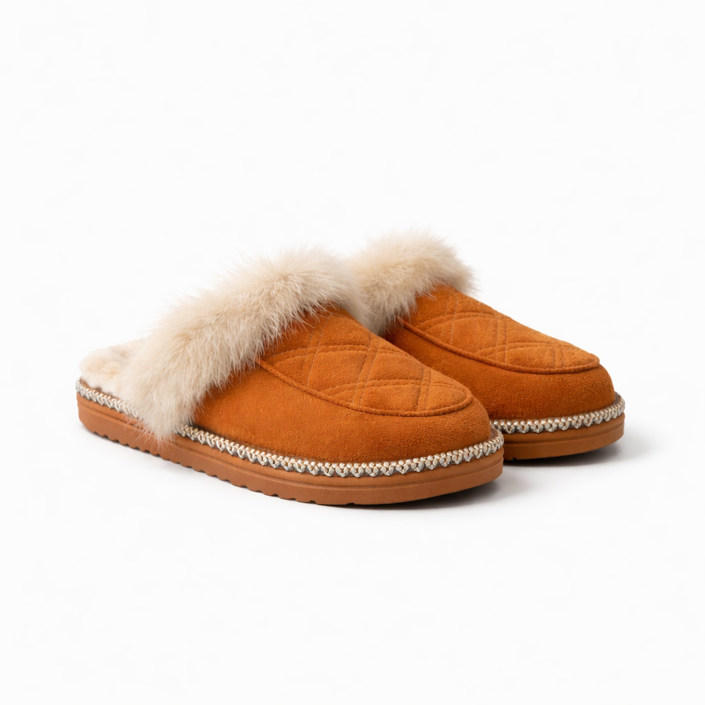 LuxeFur Comfort Slippers