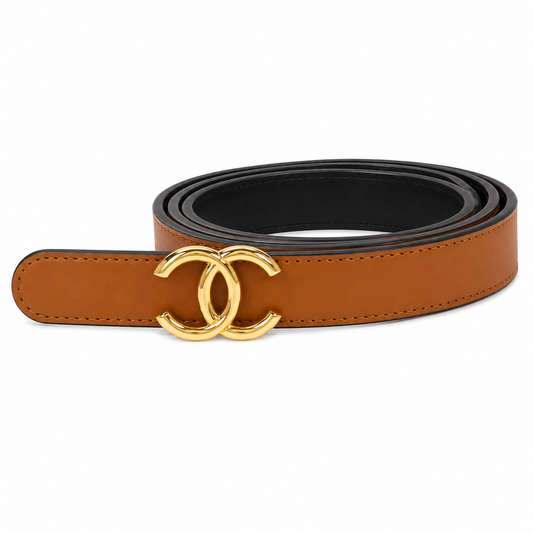 Chanel leather belt