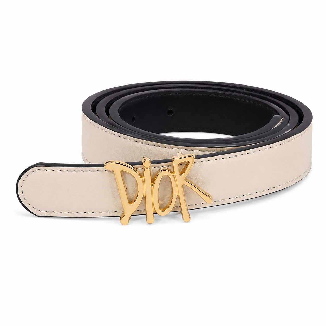 Dior leather belt