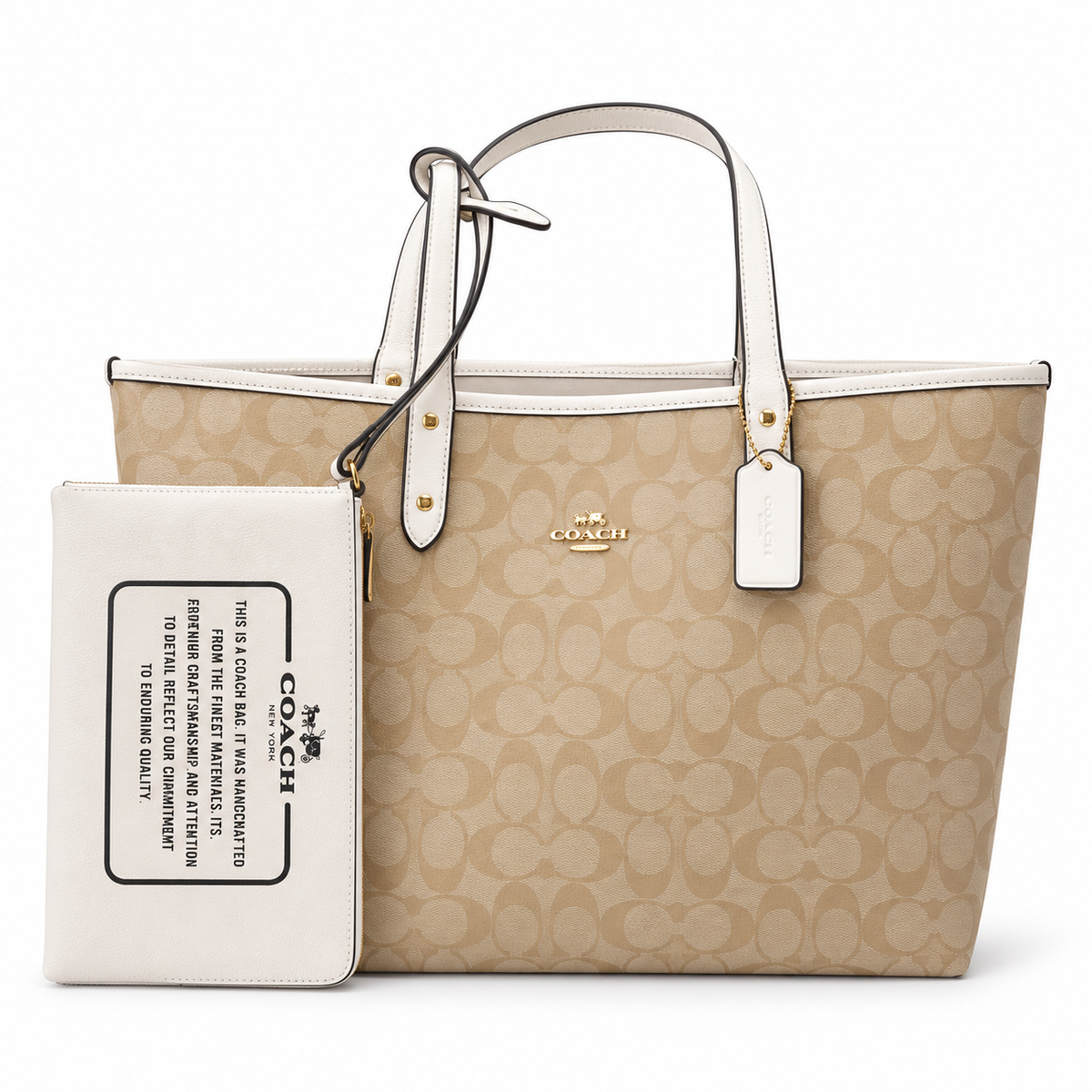 Coach Reversible City Tote