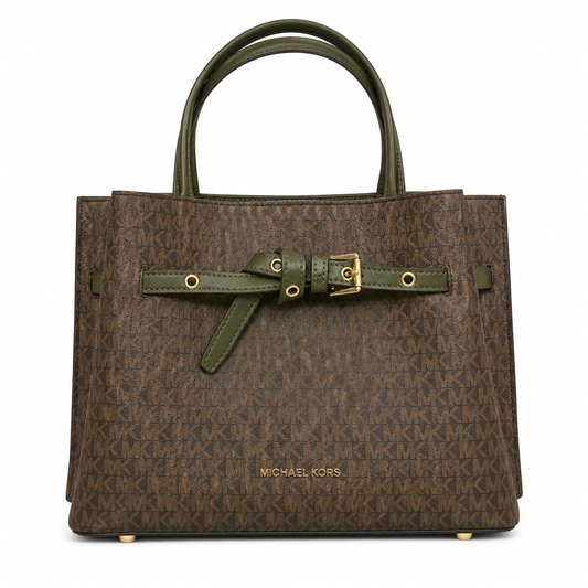 Michael Kors Bag |Brown and Olive Green