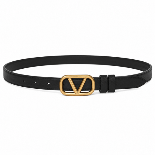 Valentino Garavani VLogo Signature leather belt