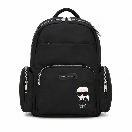 black Karl Lagerfeld K/Ikonik 2.0 backpack