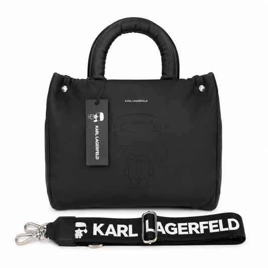 black Karl Lagerfeld K/Ikonik tote bag