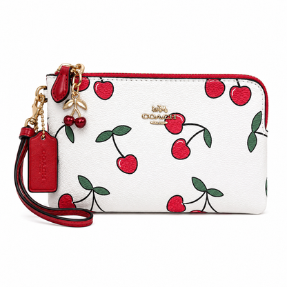 Coach Large Corner Zip Wristlet