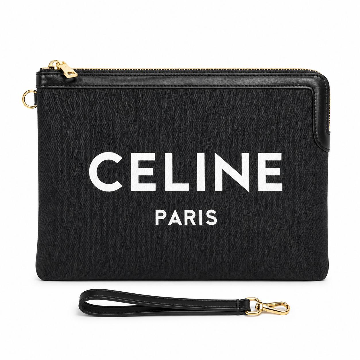 Celine Paris wristlet pouch