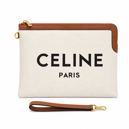 Celine Paris wristlet pouch