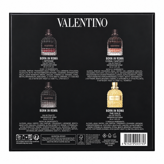 Valentino Born In Roma Men Set ( 30 ml x 4 )