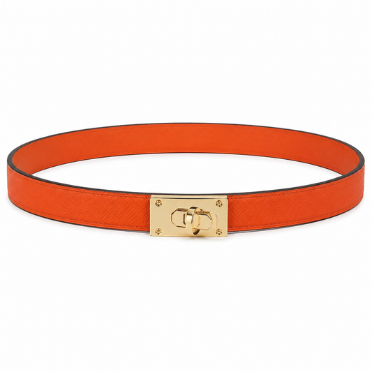 Hermès Kelly 18 belt Orange