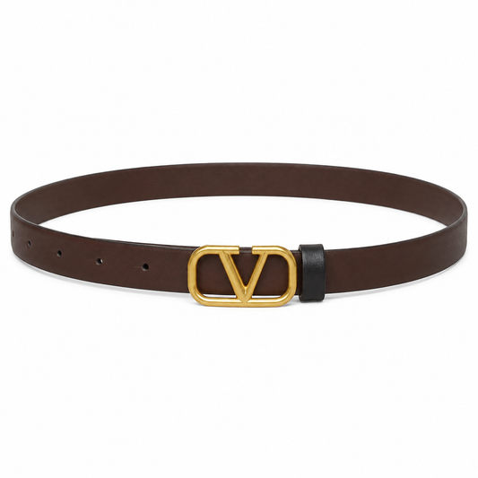 Valentino Garavani VLogo Reversible Belt