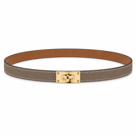 Hermès Kelly 18 belt Brown