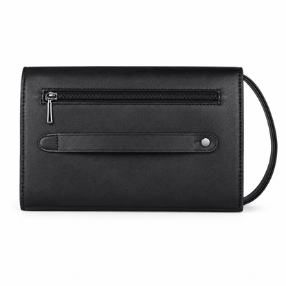 black Gorchins men's clutch bag