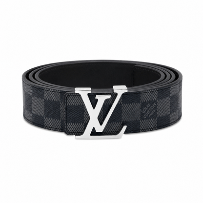 Louis Vuitton Damier Graphite Initiales Belt