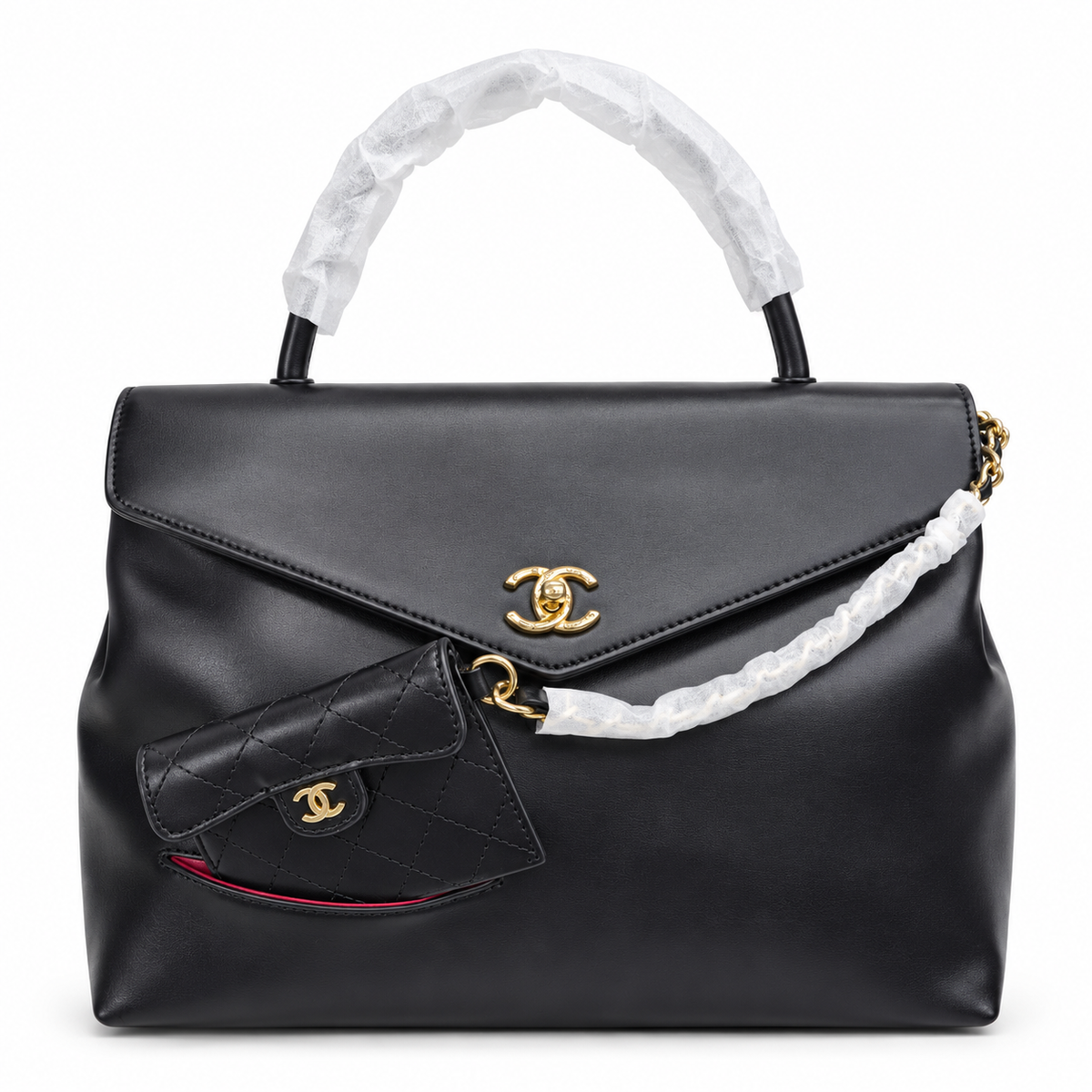 Chanel Maxi Flap Bag with Top Handle