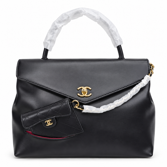 Chanel Maxi Flap Bag with Top Handle