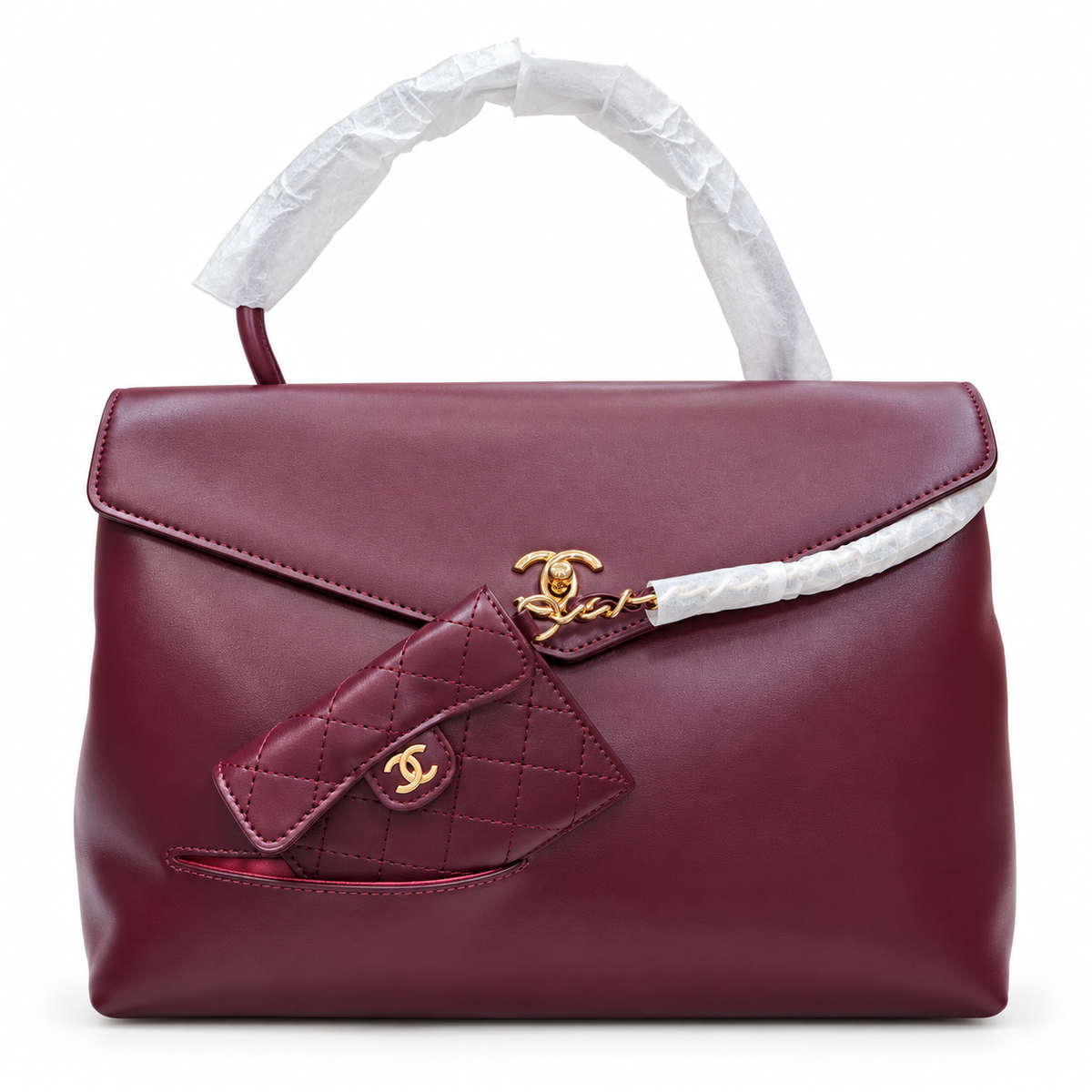 Chanel Maxi Flap Bag with Top Handle