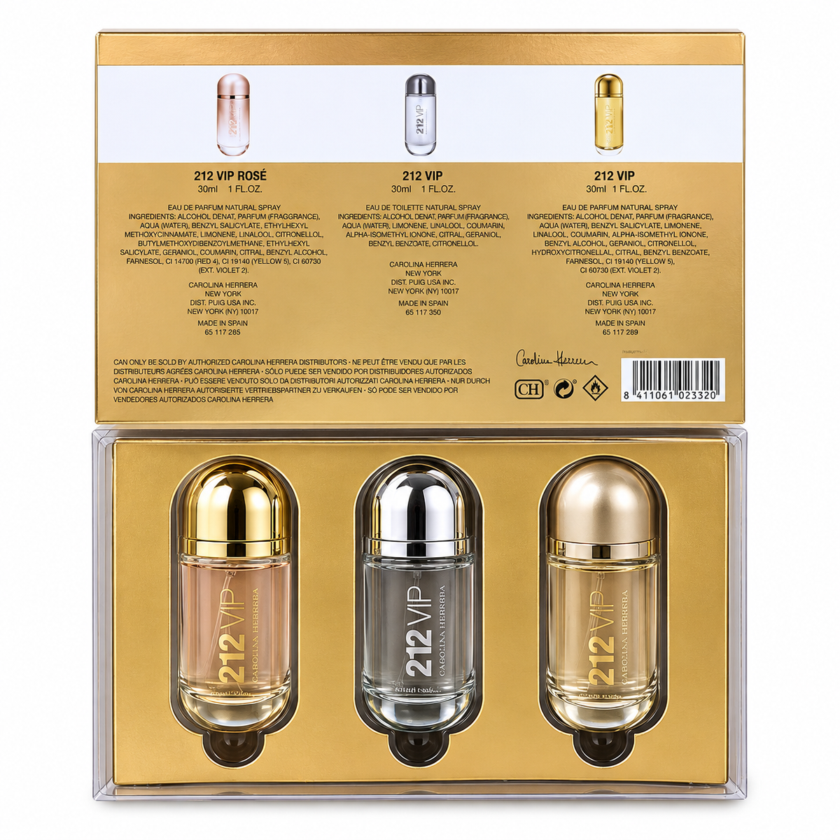 212 vip set ( 30 ml x 3 )