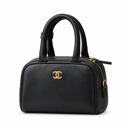 Chanel CC Logo Mini / Small Bowling Bag